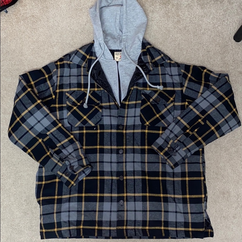 Redhead Flannel with Hood Men’s XL